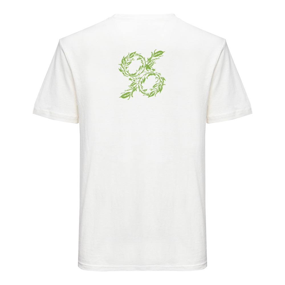 Hemp T-shirt | Hundredpercent - Logo Leaf