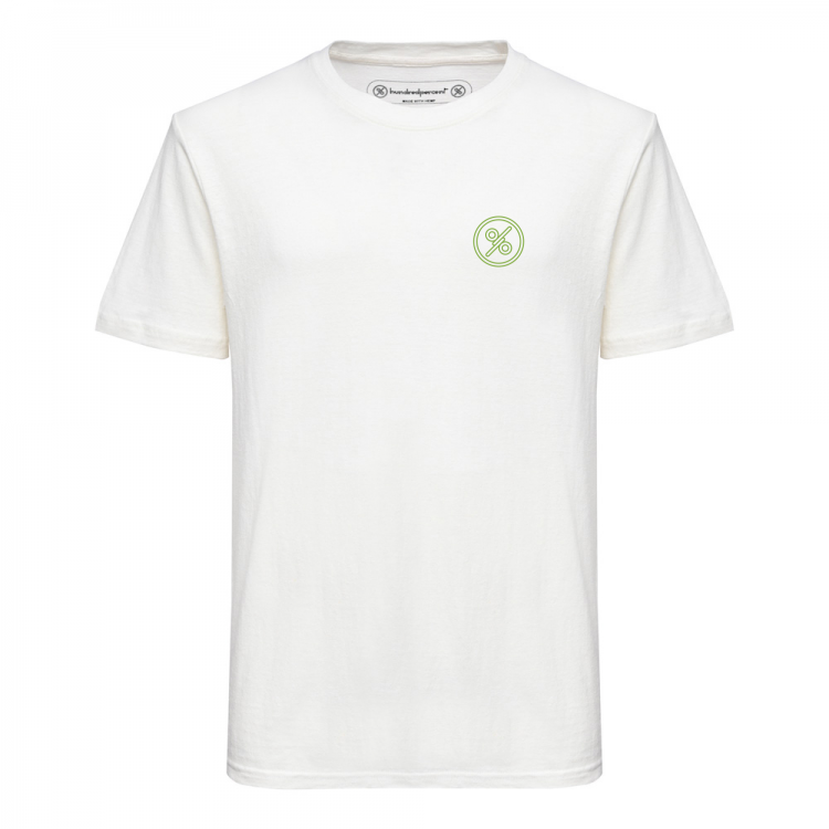 Hemp T-shirt | Hundredpercent - Essential Logo