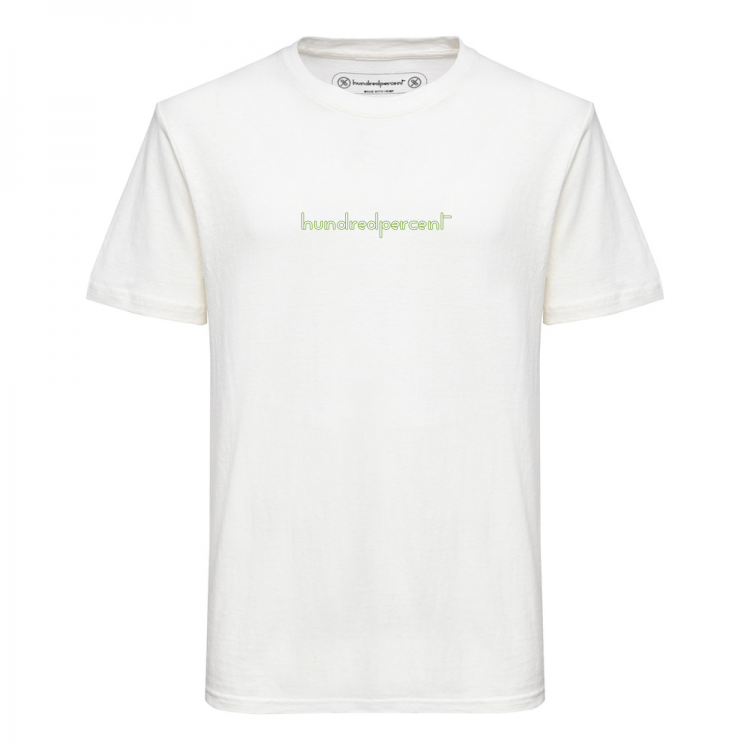 Hemp T-shirt | Hundredpercent - Large Plant