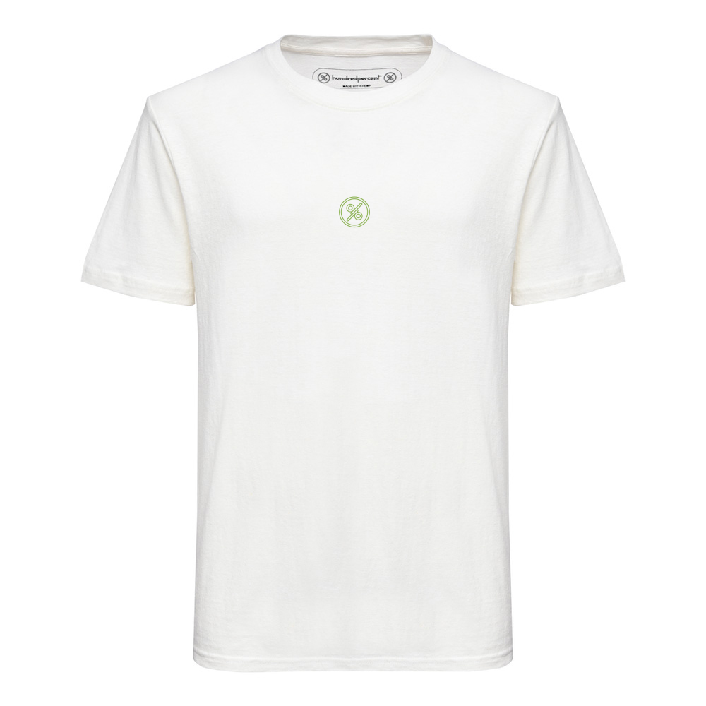 Hemp T-shirt | Hundredpercent - Large Name