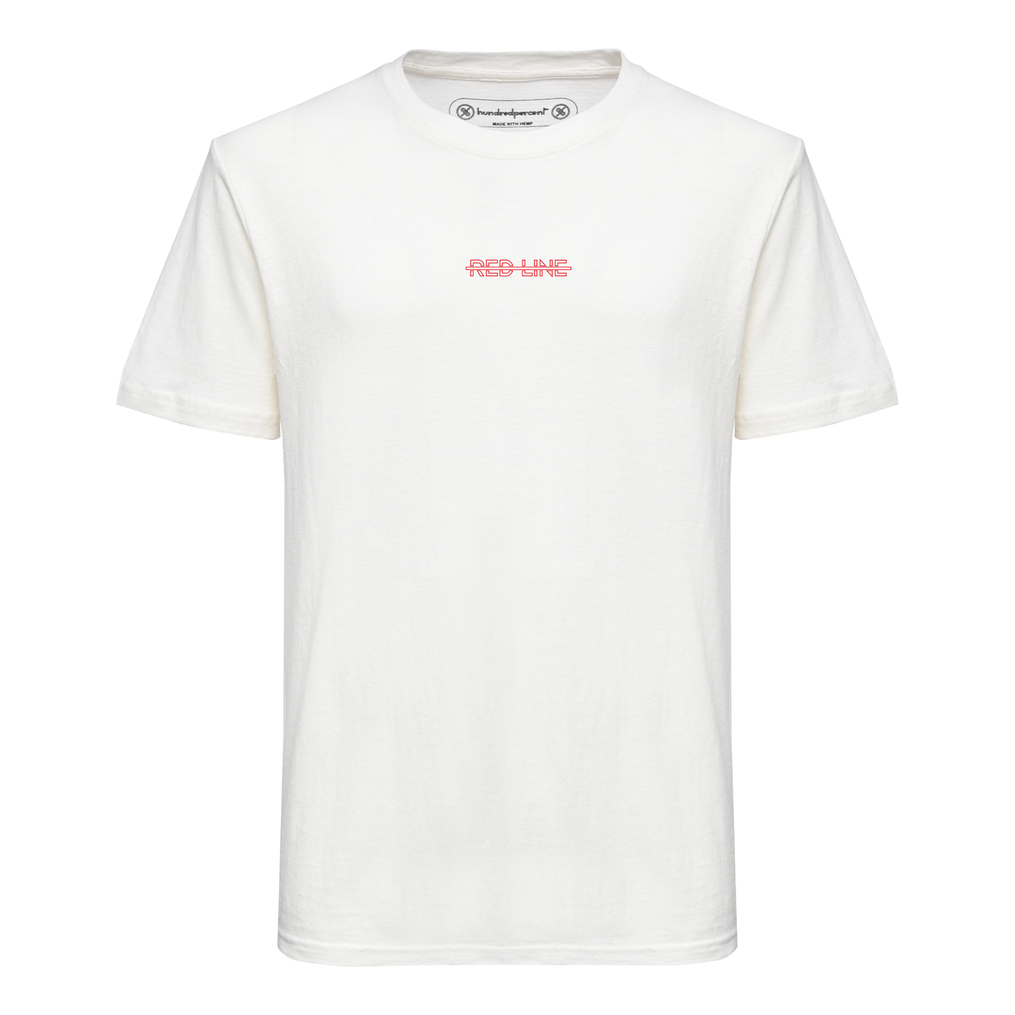 Hemp T-shirt | Redline - Outline
