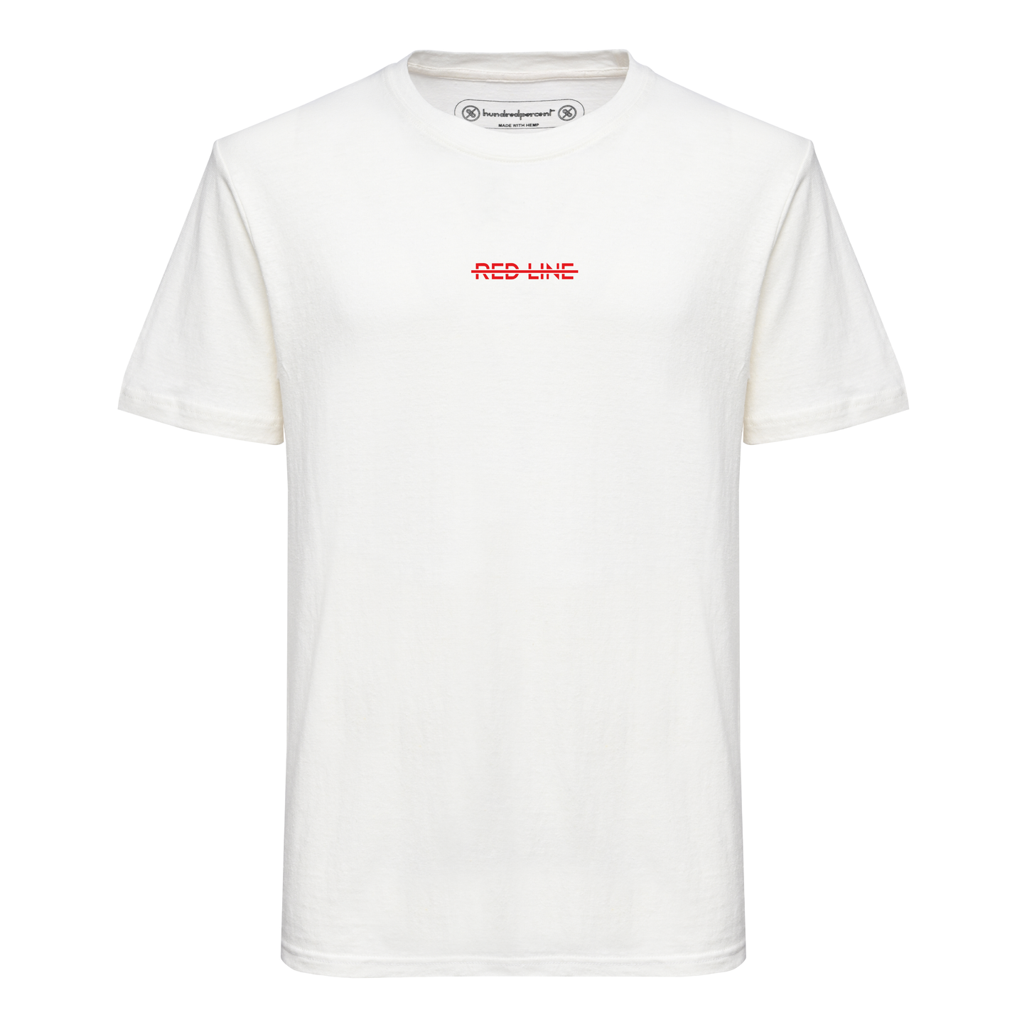 Hemp T-shirt | Redline - Red