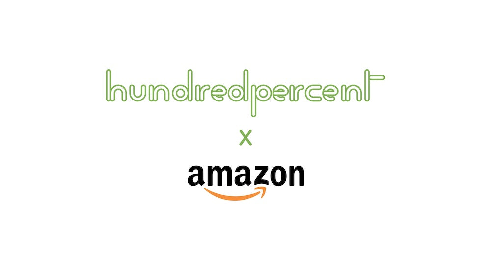 Hundredpercent Is Now Available on Amazon