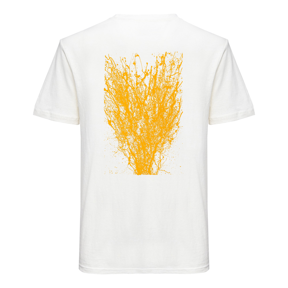 Hemp T-shirt | Gregorio Codagnone - Yellow Coral