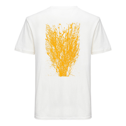 Hemp T-shirt | Gregorio Codagnone - Yellow Coral