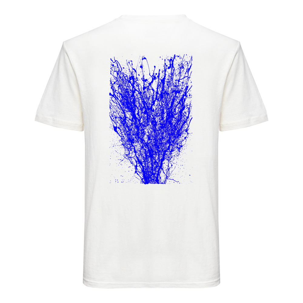 Hemp T-shirt | Gregorio Codagnone - Blue Coral