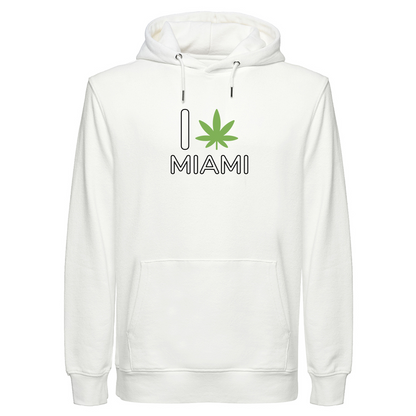 Hemp Hoodie | Hundredpercent - I Love Miami