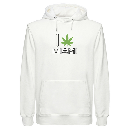 Hemp Hoodie | Hundredpercent - I Love Miami
