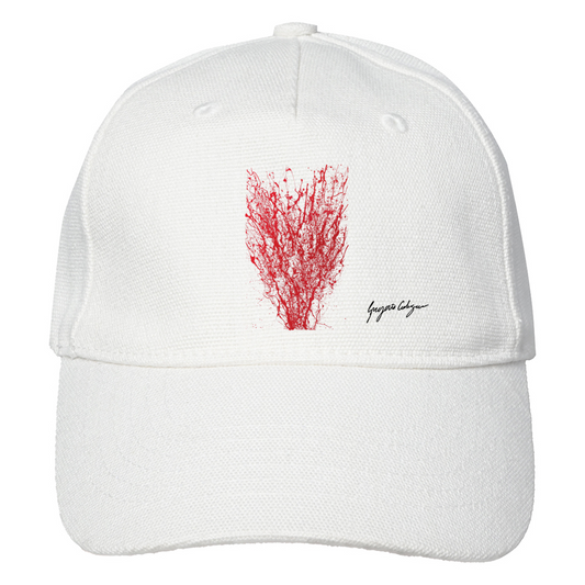 Hemp Cap | Gregorio Codagnone - Red Coral