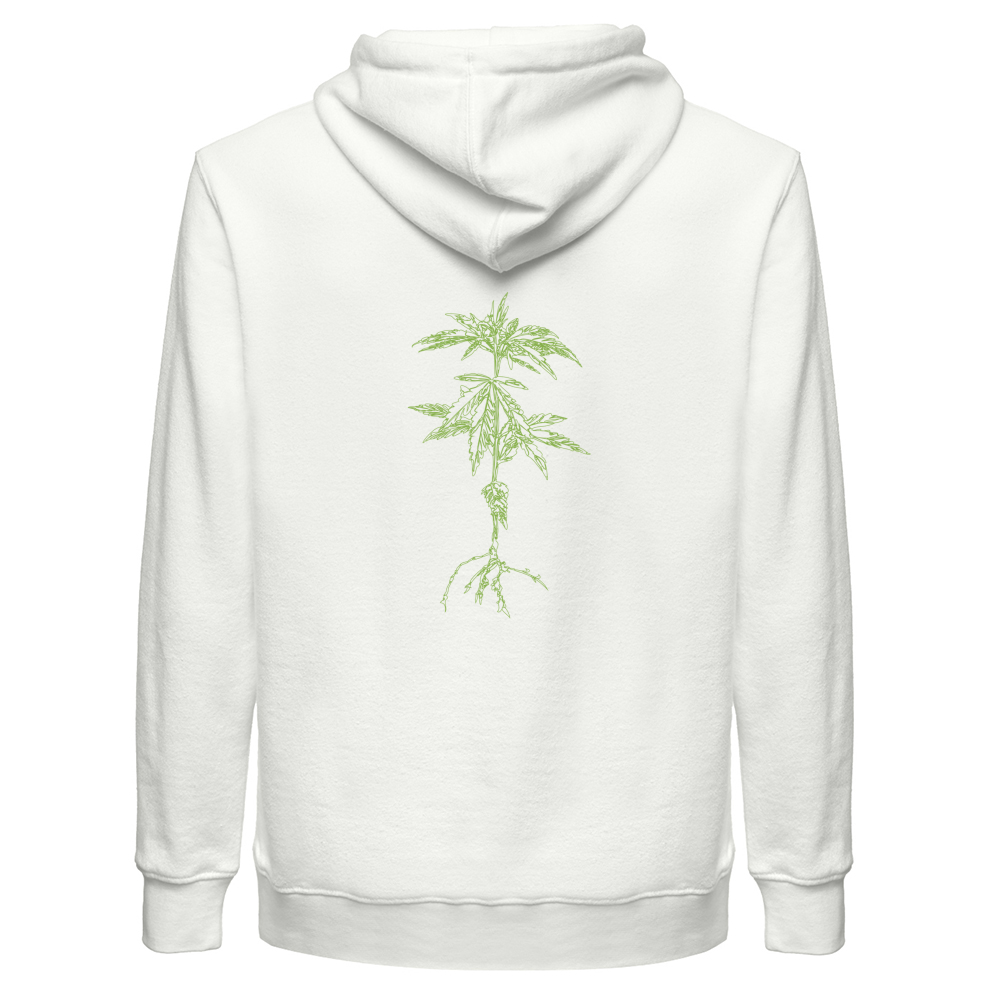 Hemp Hoodie | Hundredpercent - Large Plant