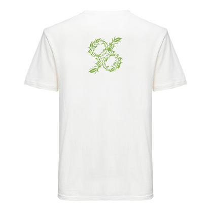 Hemp T-shirt | Hundredpercent -  Logo Leaf