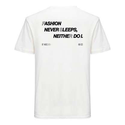 Hemp T-shirt | Fashion Students Runway - Never Sleep