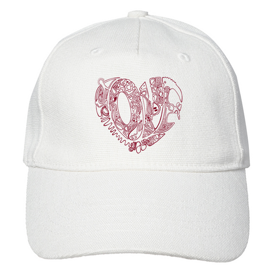 Hemp Cap | Nomad - Red Heart