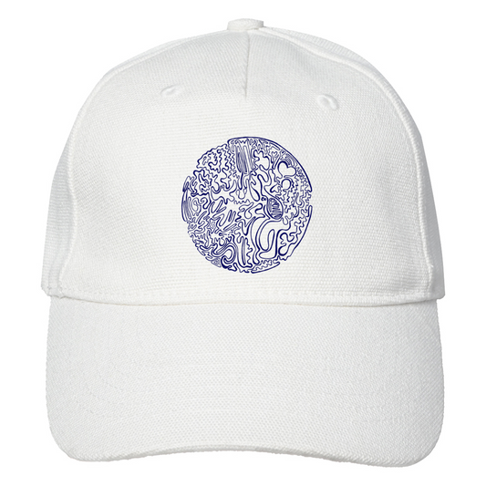 Hemp Cap | Nomad - Blue Circle