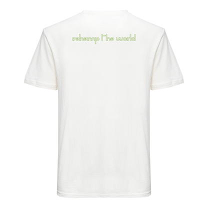 Hemp T-shirt "Rehemp the world"