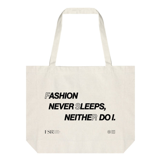 Hemp Tote Bag  | Fashion Students Runway