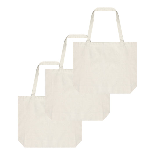 Hemp Tote Bag "Blank" (pack of 3)